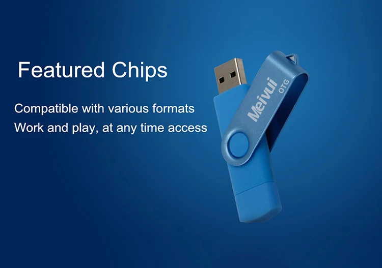 Meivui MVC5 XC OTG Swivel USB Flash Drive 128GB 64GB 32GB 16GB 8GB 4GB 2GB Pen Drive Smartphone Pendrive OTG 2.0 USB Flash Drive