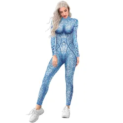 2020 Newest halloween adult onesie Sequins Queen of the Sea costume halloween outfits