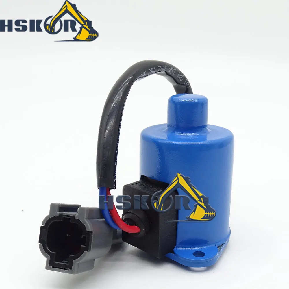Стопорный электромагнитный клапан 24 В UC1100536972 для экскаватора Komatsu PC27MR-1 PC30MR-1 PC30UU-3 PC30 PC40
