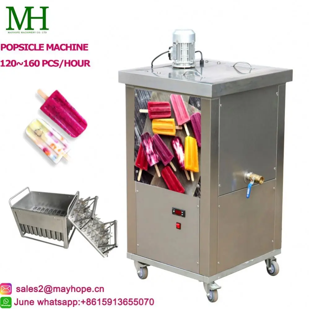 Maquina para hacer paletas de hielo / maquina con 4