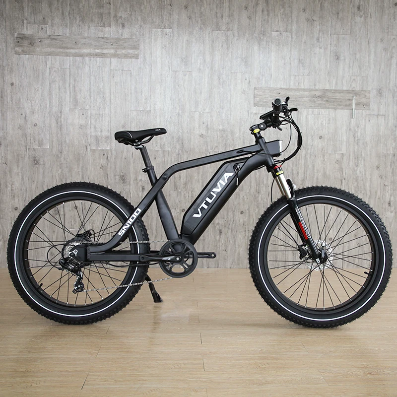 VTUVIA SN100 250W 750W 36V 48V Ebike european warehouse hot sale mountain fat tire 26 inch electric bicycle ebike