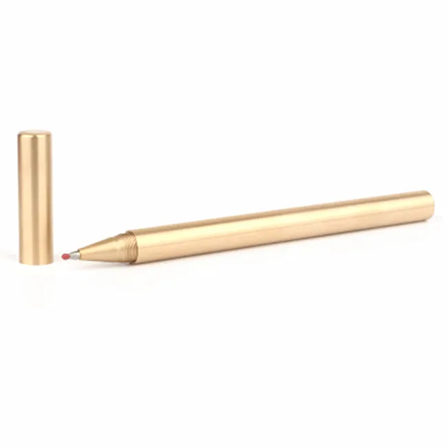 Customized Logo Brass Business Gift Signature Ball Pen