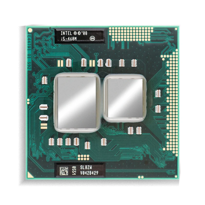  Новый оригинальный процессор PGA988 slbzw I5-460M для ноутбуков intel с двухъядерным процессором 2 53 ГГц 32NM 35 Вт 3 Мб