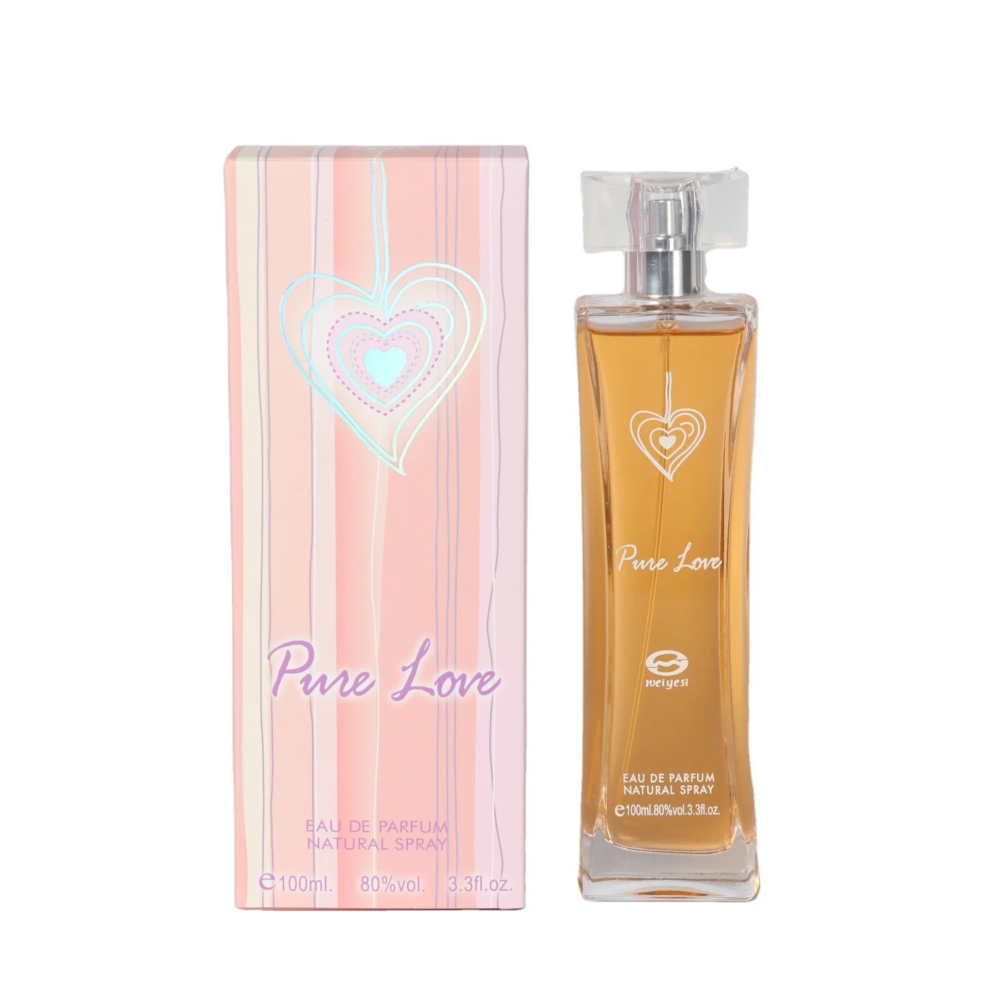 Eau De Parfum Women Brand Perfume Lasting 100ml Pink Body Spray Original Fragrance Toilette Parfum Femme Perfumes