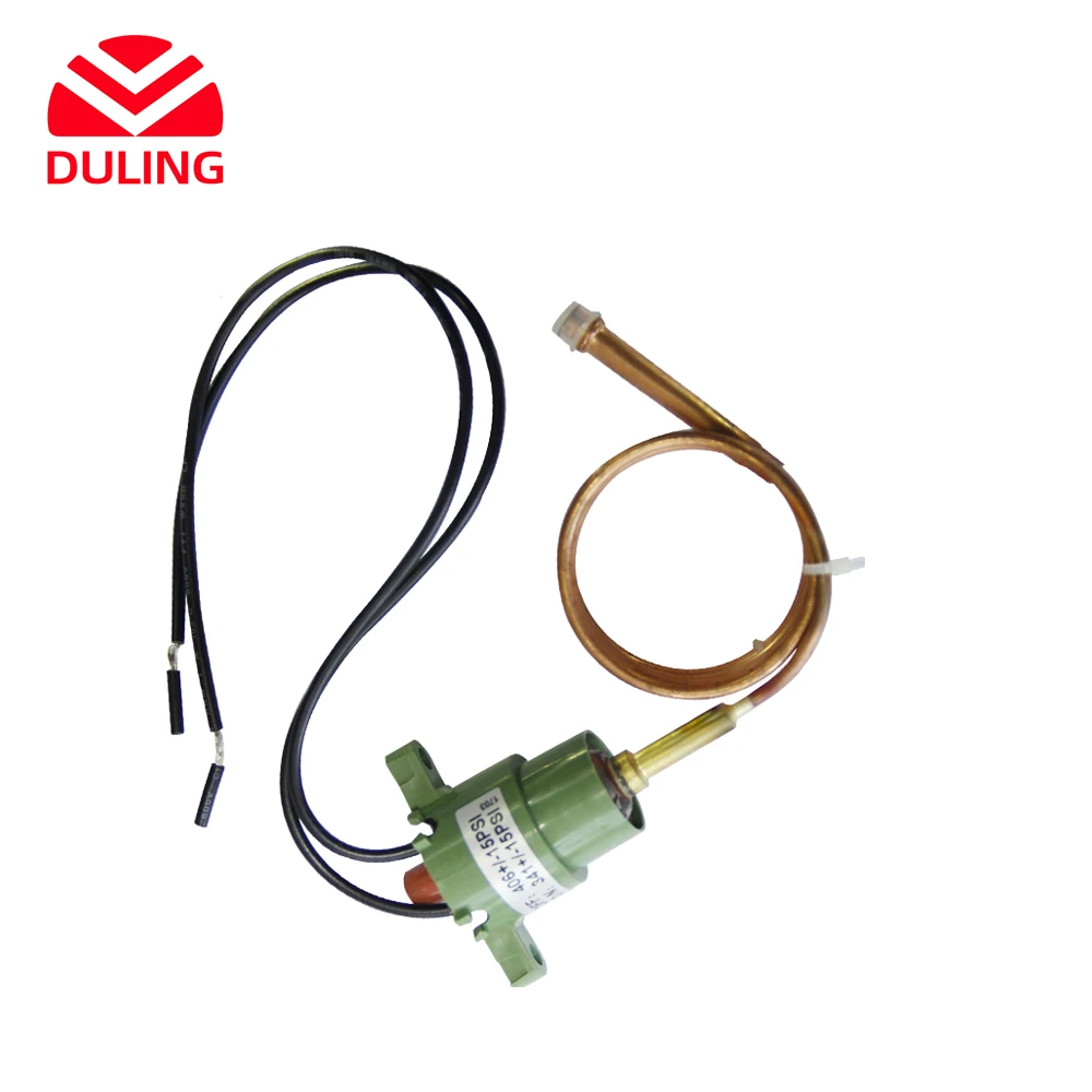 Inexpensive wire and copper capillary type automatic reset pressure controller switch for water pump