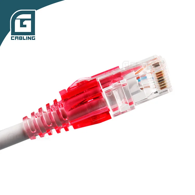 Gcabling NEW product rj46 ethernet cable network: utp,cat6,0.5m,blu,lszh cat 7 patch cable flat cable jumper