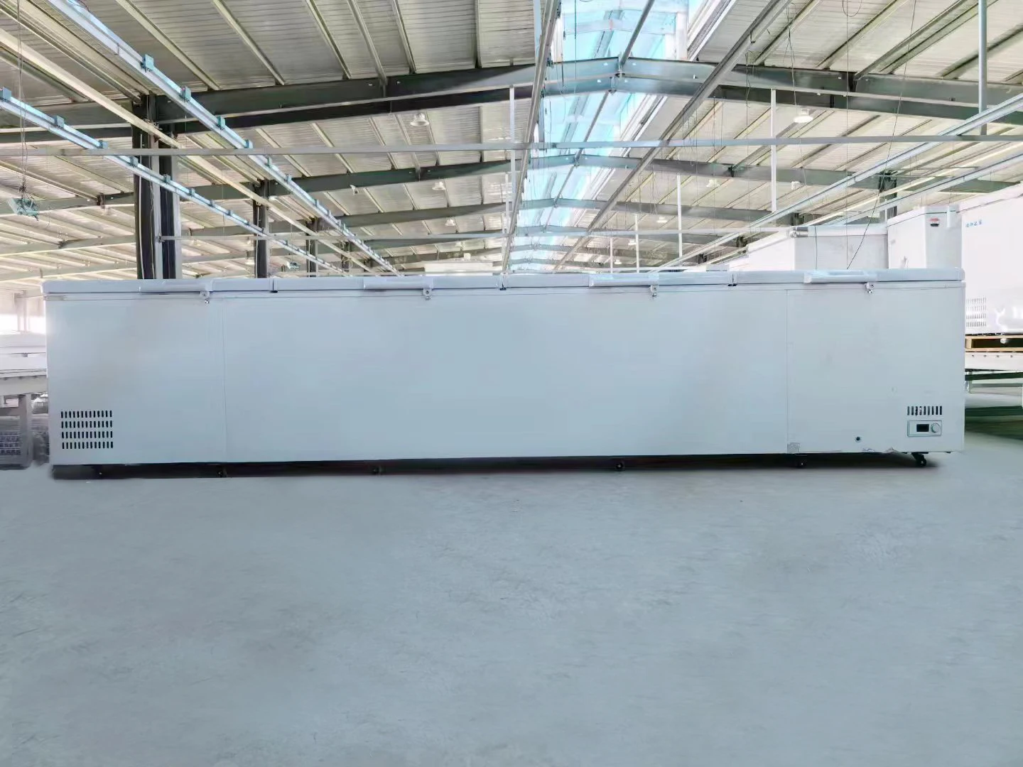 Hot Sale Freezer Cold Store 4 Door 2190 Liter 1658 Liters Big Large Commercial Ice Deep Fridge Freezer