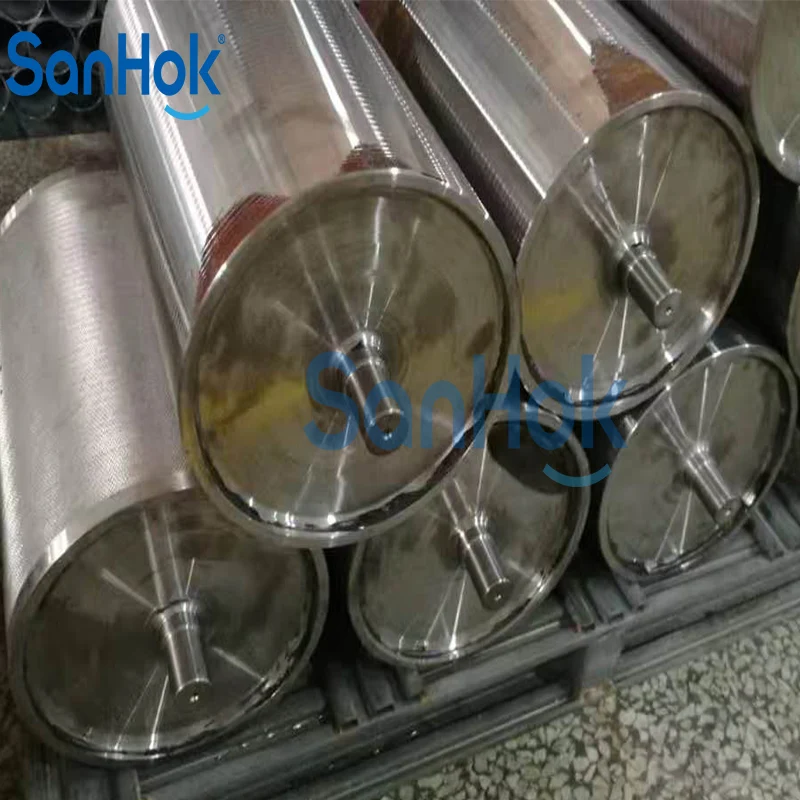 Heavy Duty Loading Capacity Knurled Driven Machined Conveyor Pulley For Roller Conveyor System