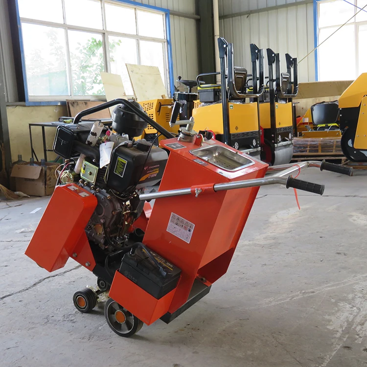 150mm Cutting Depth Hand Operated Concrete Asphalt Concrete Road Saw Cutting Machine