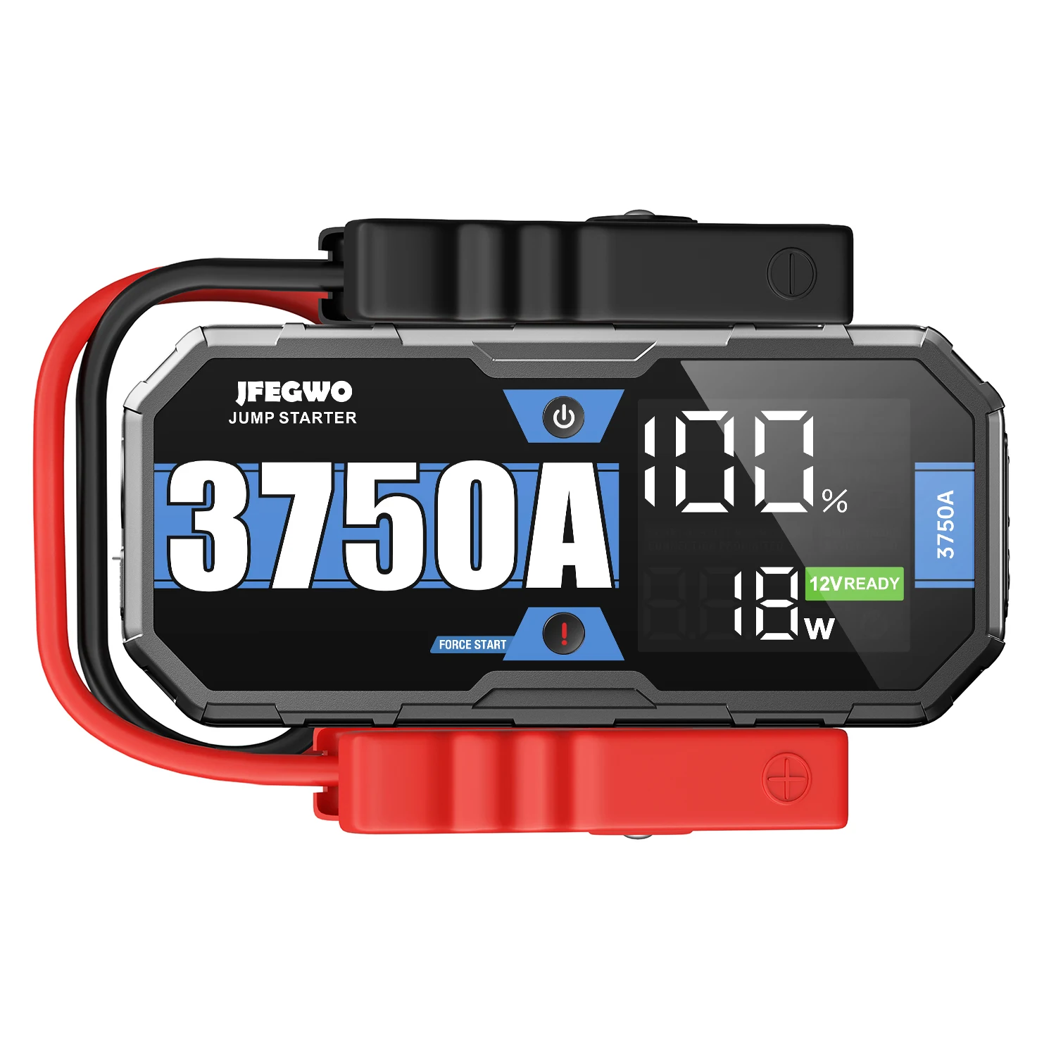 Портативное автомобильное пуско-зарядное устройство 3750A 22000 мАч