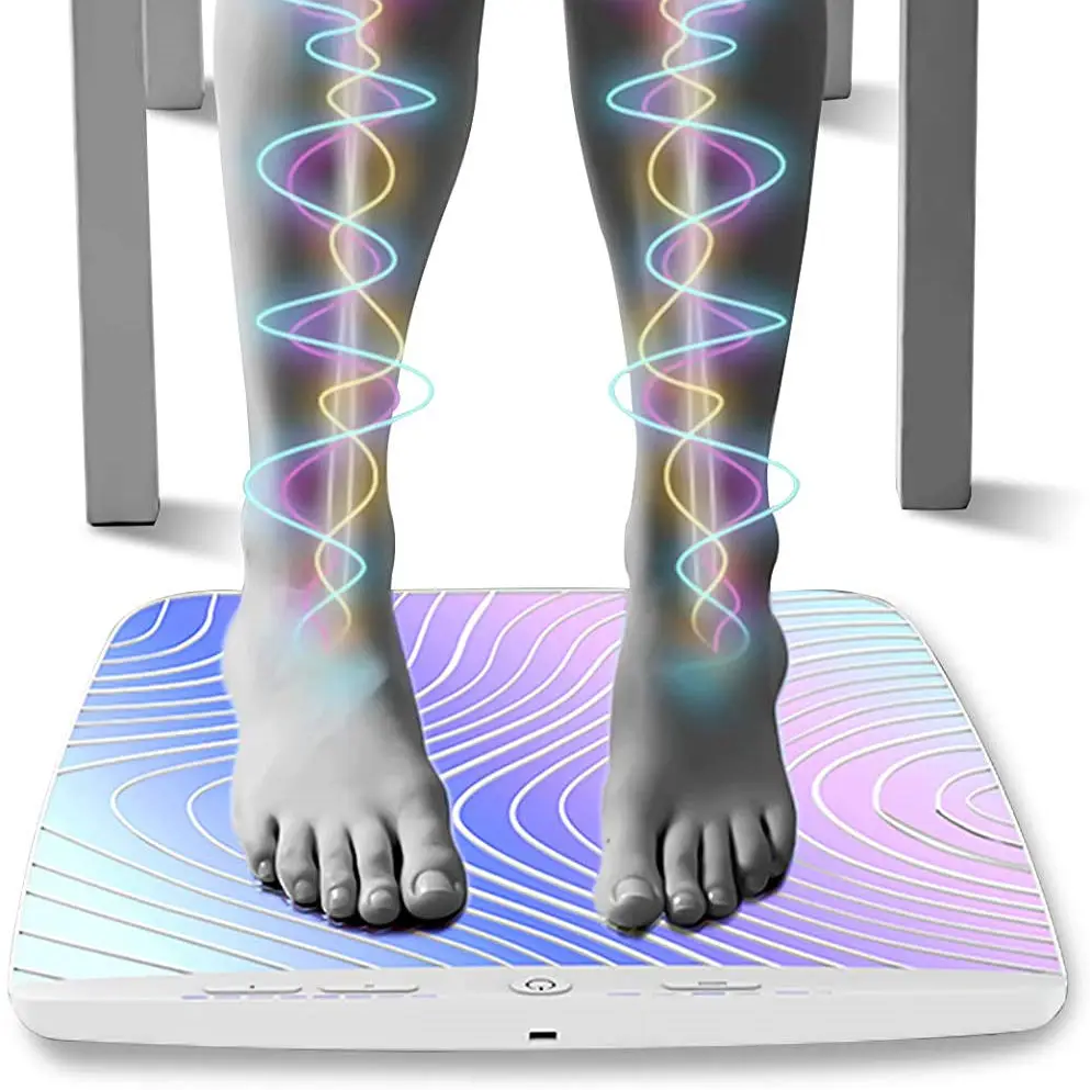 2022 Best price Professional Electric EMS Foot Massager Pad Feet Muscle Stimulator Reflexology USB Foot Massage Mat