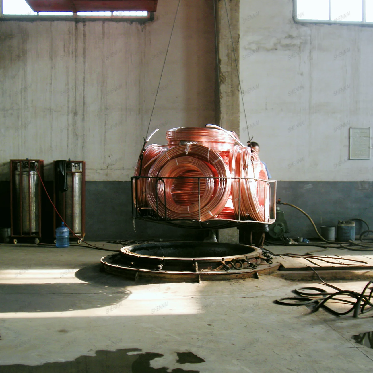 Treatment Of General Metal Tempering Well Type Gas Carburizing Furnace