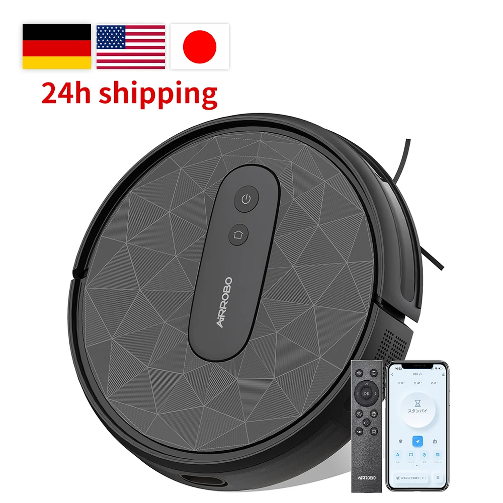 24H US CA DE JP Shipping Robotic Vacuums Cleaner 2800pa Smart Floor House Swepping Staubsauger Automatic Carpet Cleaners Robot