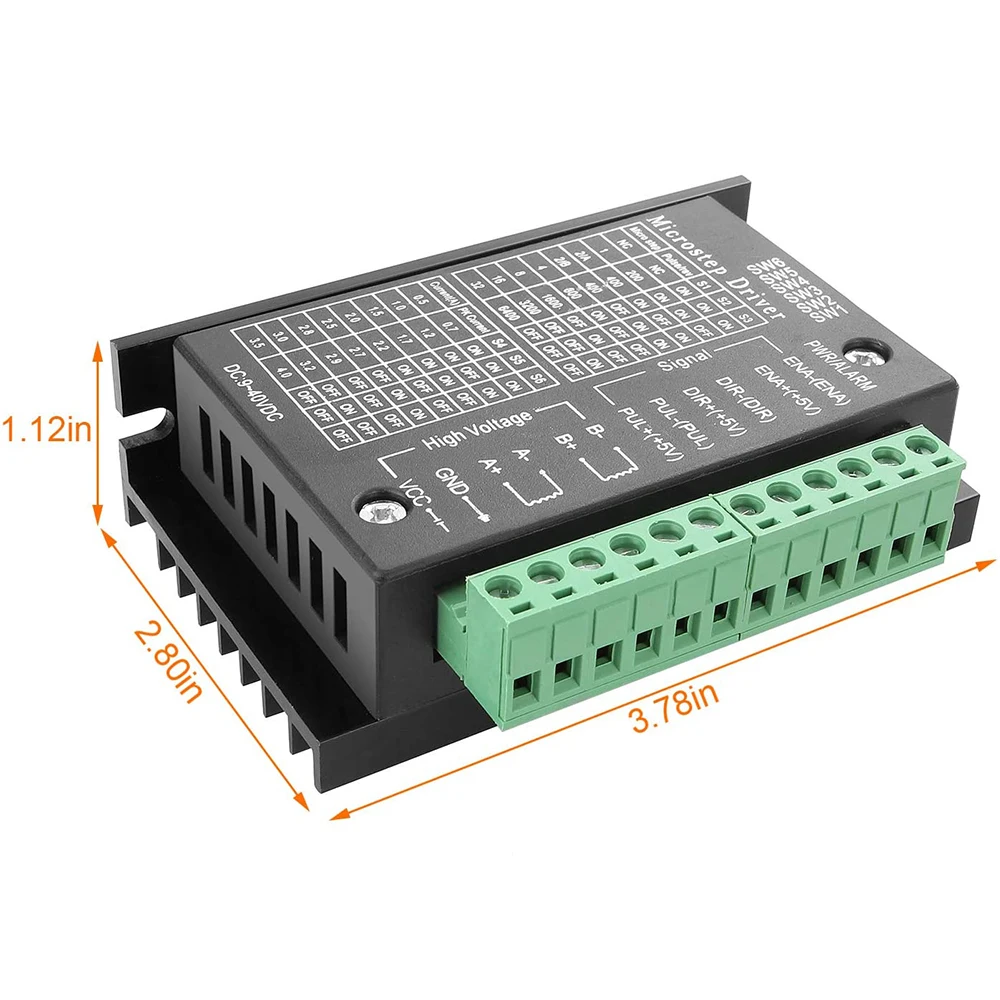 Драйвер для 3D-принтера TWOTREES DSP TB6600 4A bldc, драйвер для лазерной гравировки, с ЧПУ, 2 шт.