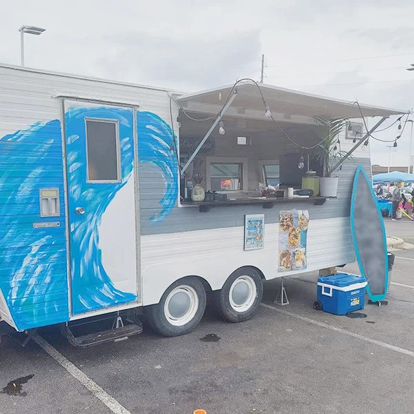 2023 Mobile Food Truck Ice Cream Dining Car Hot Dog Food Delivery Cart Support Color Size Logo Customization Food Trailer