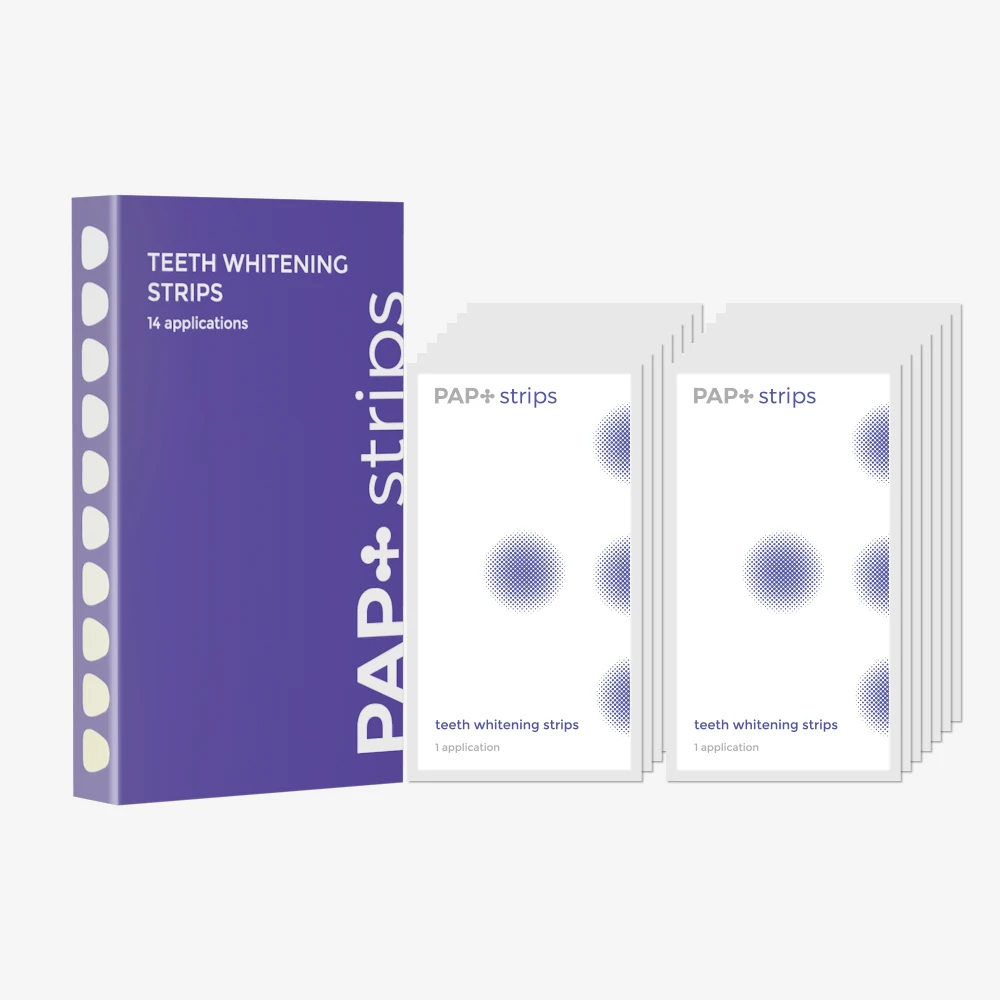 V34 PAP Purple Teeth Whiten Strips Pajero V34 Accessories for Sensitive Teeth