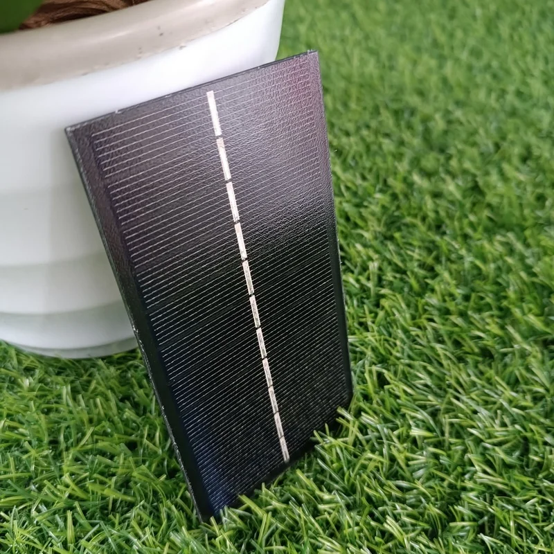 Shenzhen Tiny Solar Modules Manufacturers Photovoltaic Luminous Garden Lights Solar Panels 130x70 mm 1.5w Mini Glass Solar Panel