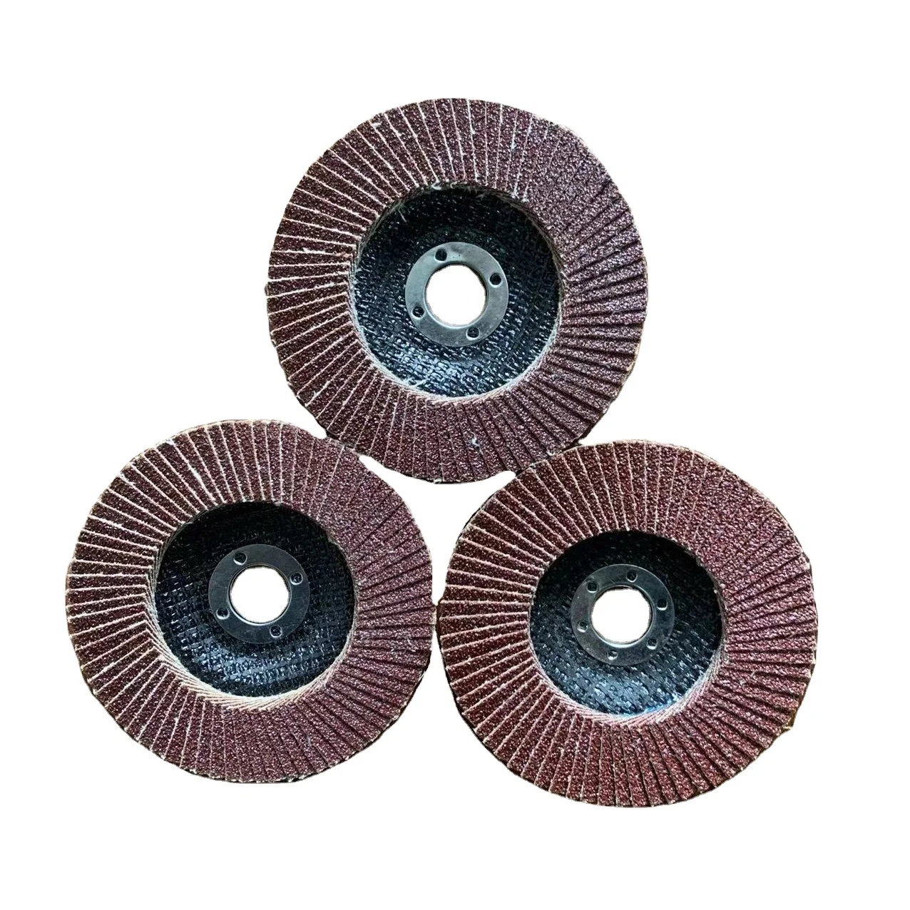 115mm 4.5 Inch  Flap Disc Metal Polishing  Fiberglass Backing Sanding  Abrasive Disc Flap