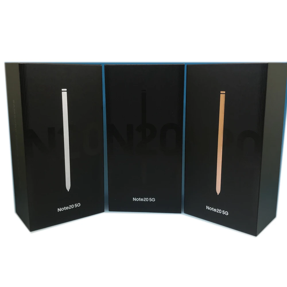 US/EU Version Phone Retail Package Empty Case Packing Box With Manual Sticker For galaxy Note 20