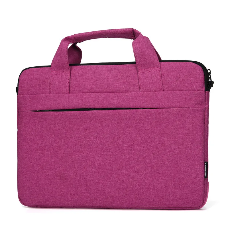 Travel Shoulder 15.6 Inch Polyester Waterproof Computer Messenger Laptop Bag Business Tote Laptop Bag