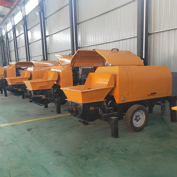 LUZUN 30m3/h factory direct electric power concrete line pump concrete delivery pump for sale