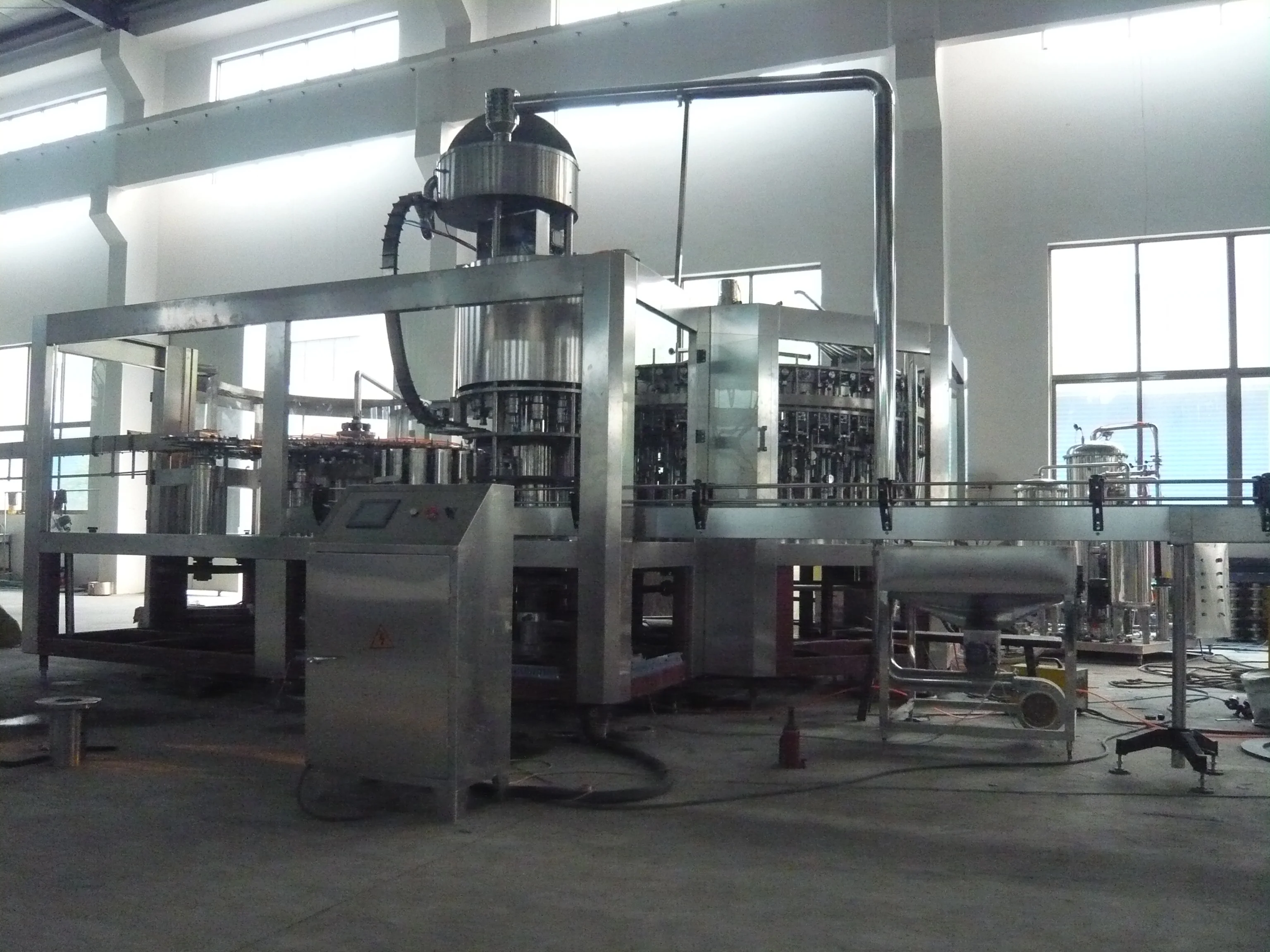 Automatic 3-in-1 Bottled Pepsi Cola Making Machine manufacture