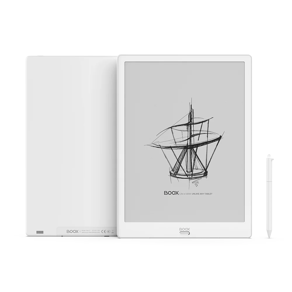 
2020 hot sell model ONYX BOOX 13.3 inch eink tablet Android 9.0 with note taking function support OTG 