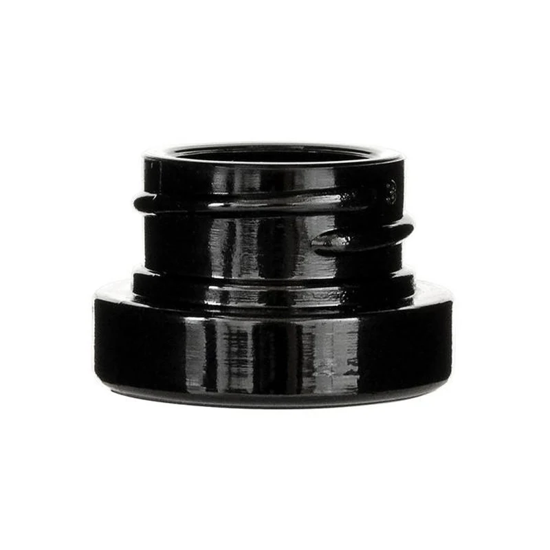 Black UV 5ml 10g Glass Jar Concentrate Containers