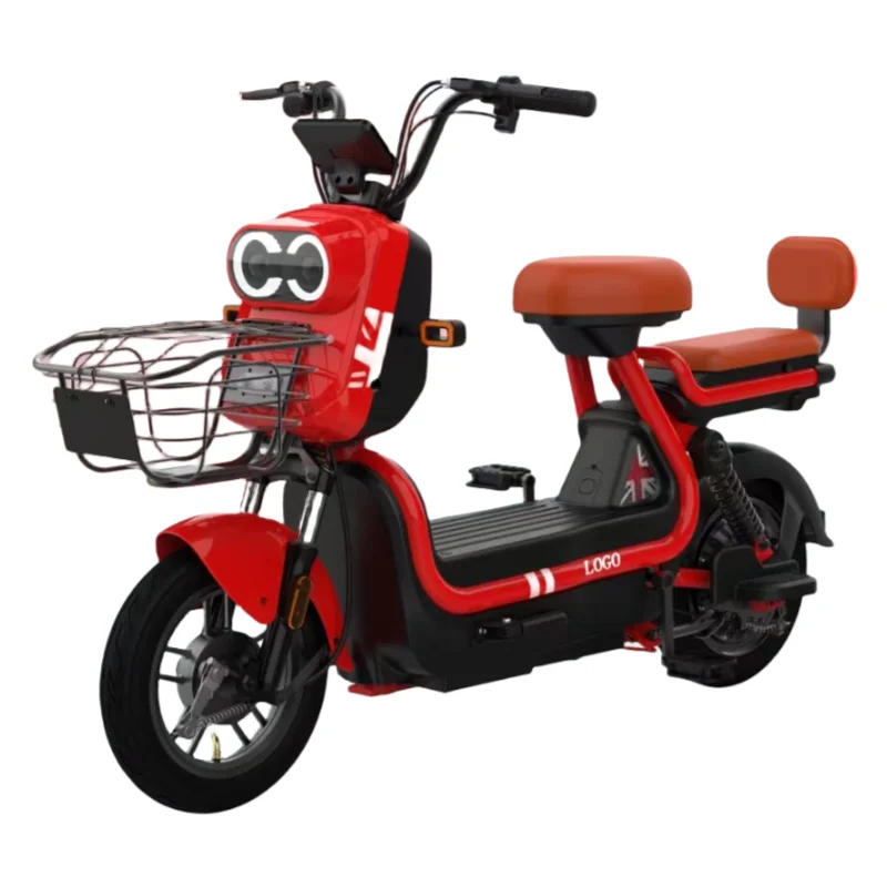 New 48V/60V High-Power Electric City Bike with Steel Frame Urban Leisure High-End Electric Vehicle