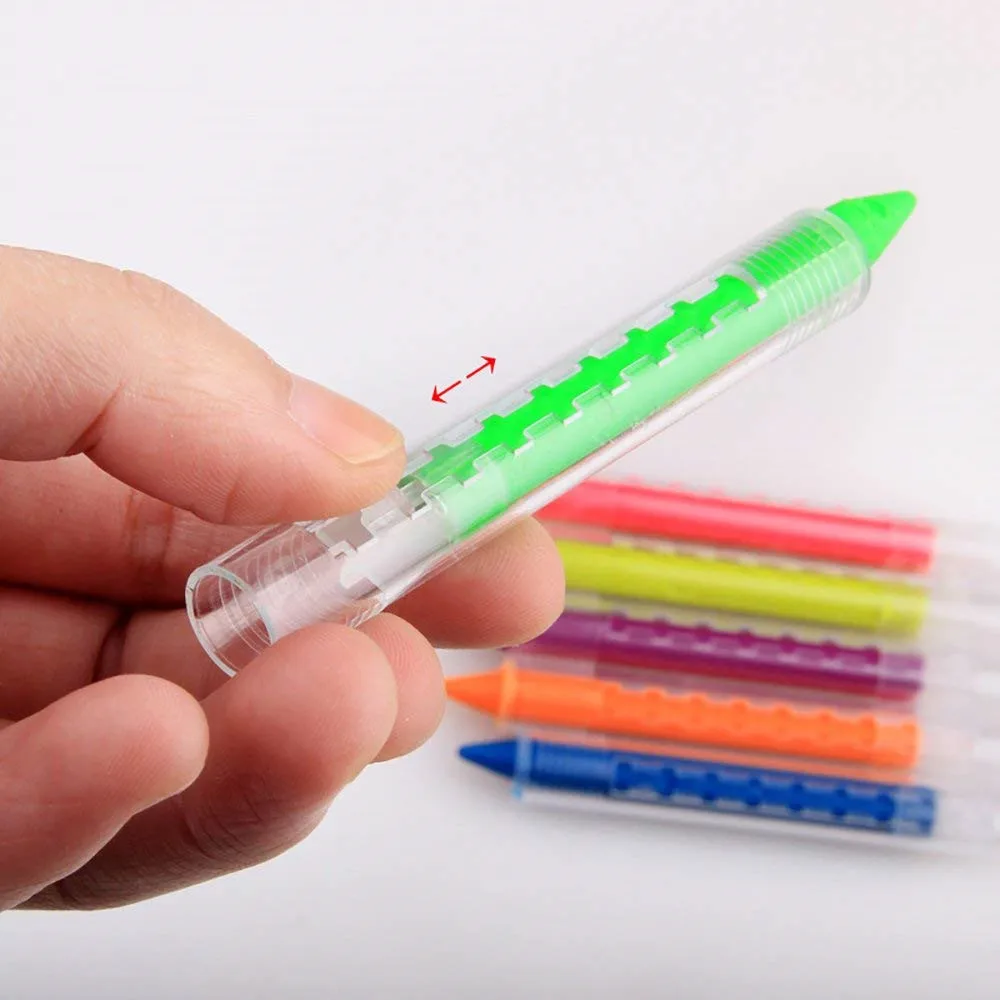 
Non-toxic face body paint kit for kids stencil stick crayons paint crayon pencil makeup paints 