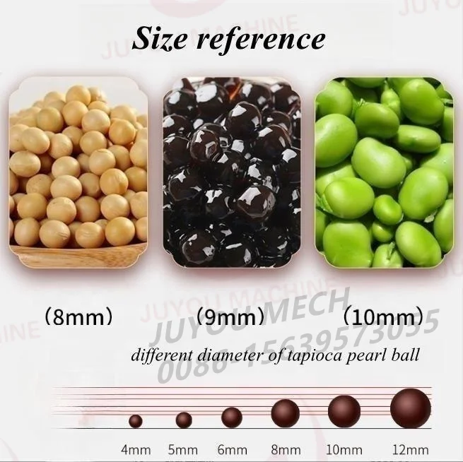JUYOU 8/9/10mm Milk Tea Pearl Taro Ball Making Machine Small Household Soup Round Machine Powder Round Maker