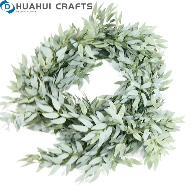 High quality artificial Christmas garlands green twig garlands