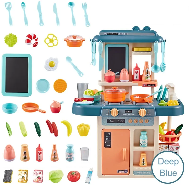 Hot-selling Pretend Play Sets with Music Simulation Kitchen Toy for Kid