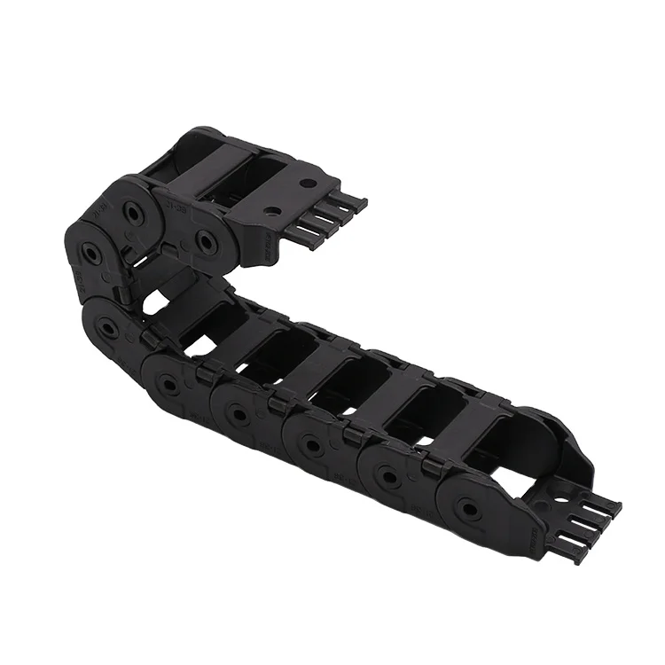 H21X15mm R38 R48 R55 R75 nylon drag chain cable carrier Engineering plastic cable drag chain for automatic cnc machine