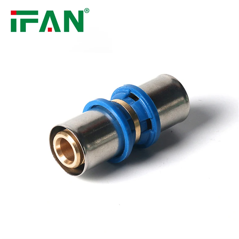 IFAN Customized Forged Bathroom Plumbing Brass Fitting PEX Pipe PEX Press Fitting