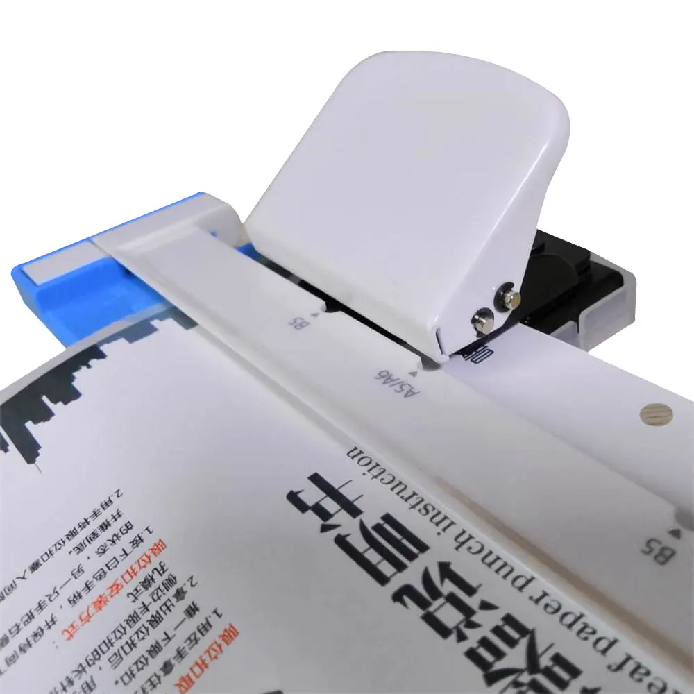 Office Stationery Multi-hole Paper Punch Carol Gauge Paper Hole Puncher Set for Crafting Book Binding