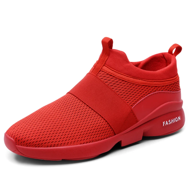 
2019 New Arrival Slip on Air Breathable Comfortable Sport Walking Jogging Men Sneaker Shoes Zapatillas 