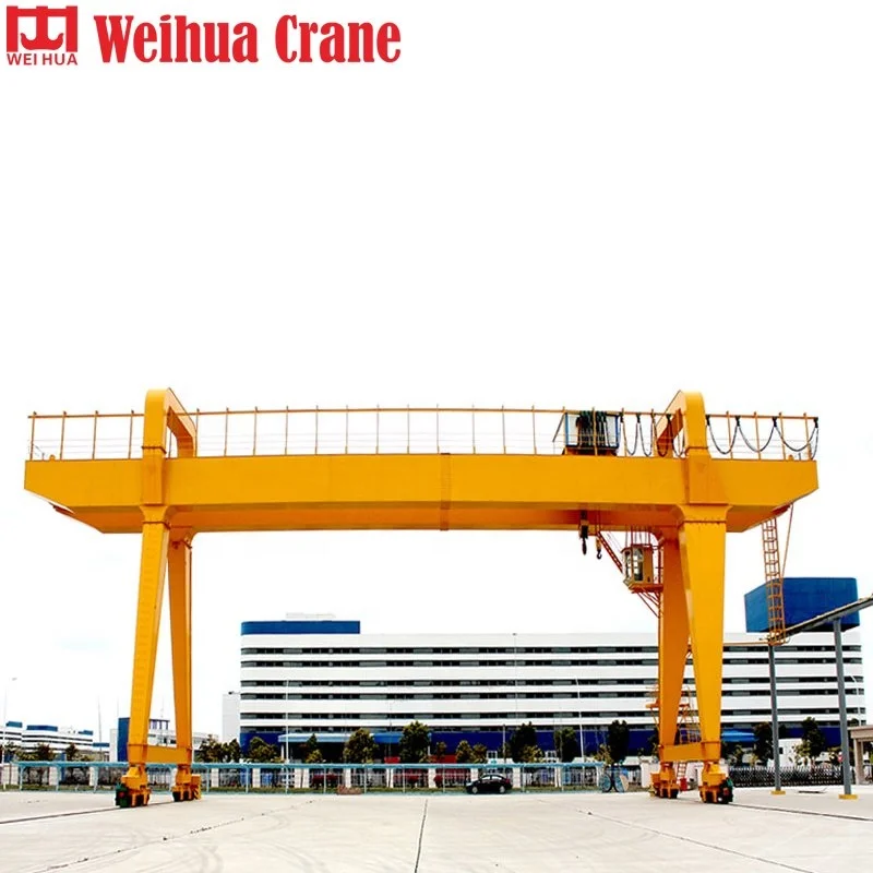 A Model Construction Railway 70 Ton European Style Double Beam Gantry Crane