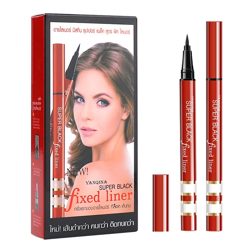 2021 Beauty wholesale self adhesive eyeliner pen with eyelash glue and eyeliner