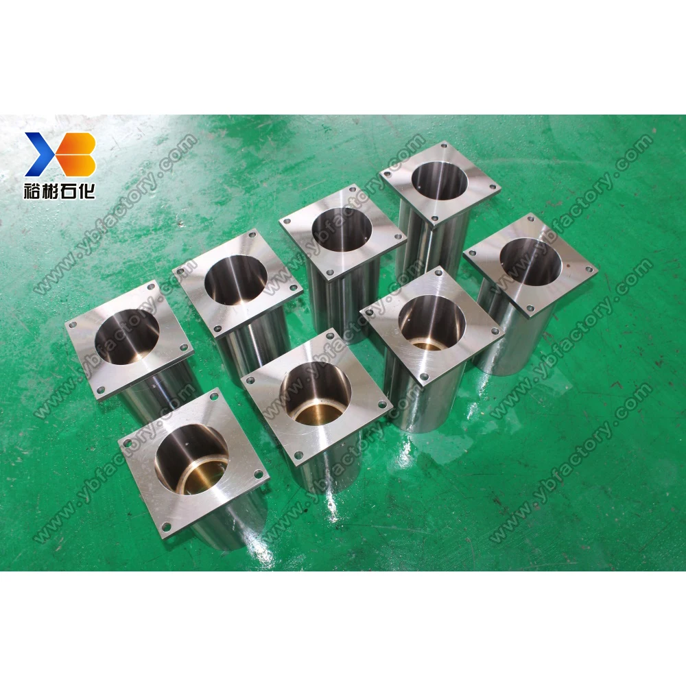 Copper Sleeve Forged Flanged Bushing with High Quality for Machine