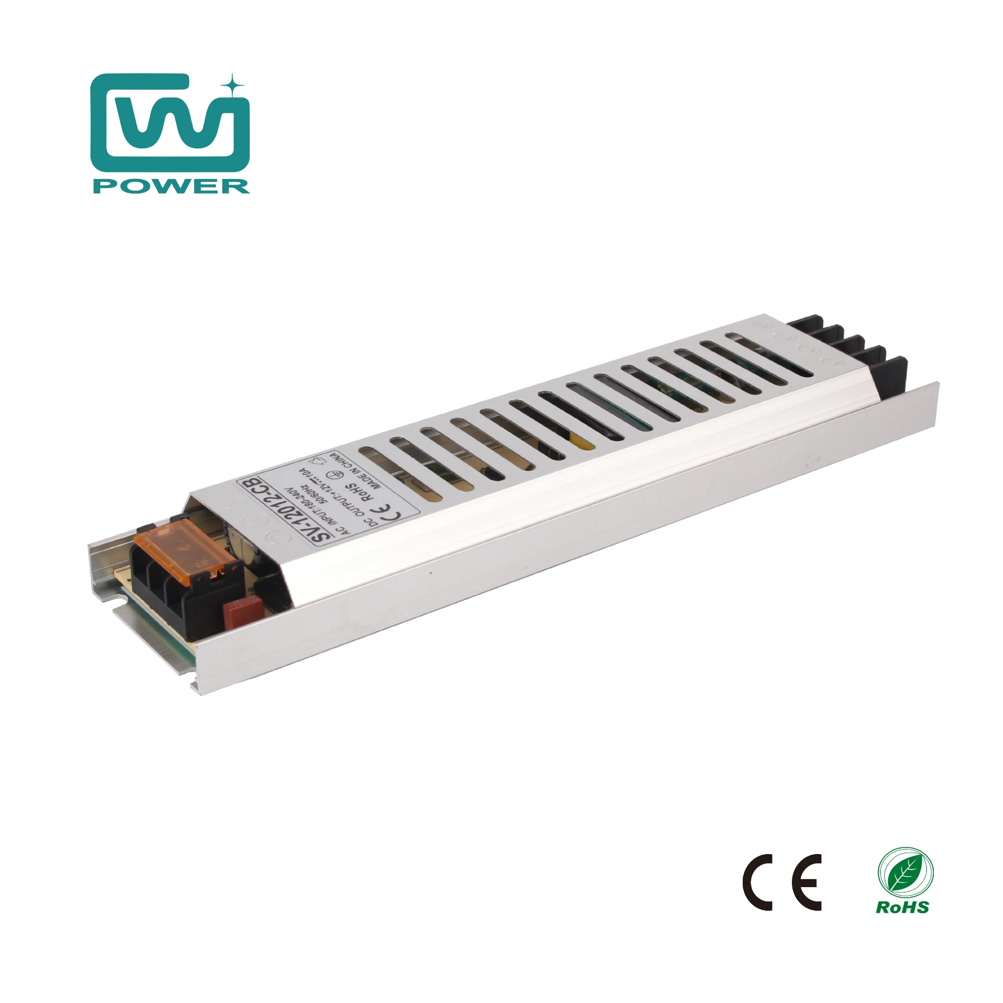 Wholesale Direct Sales CE RoHS Ultra-thin 12V/24V 120W led tv transformer With Professional Manufacturer