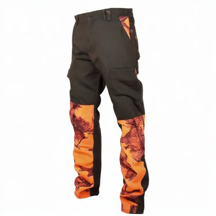 Wholesale Custom Production Supplier Upland Turkey Hunting Camo Waterproof Pants