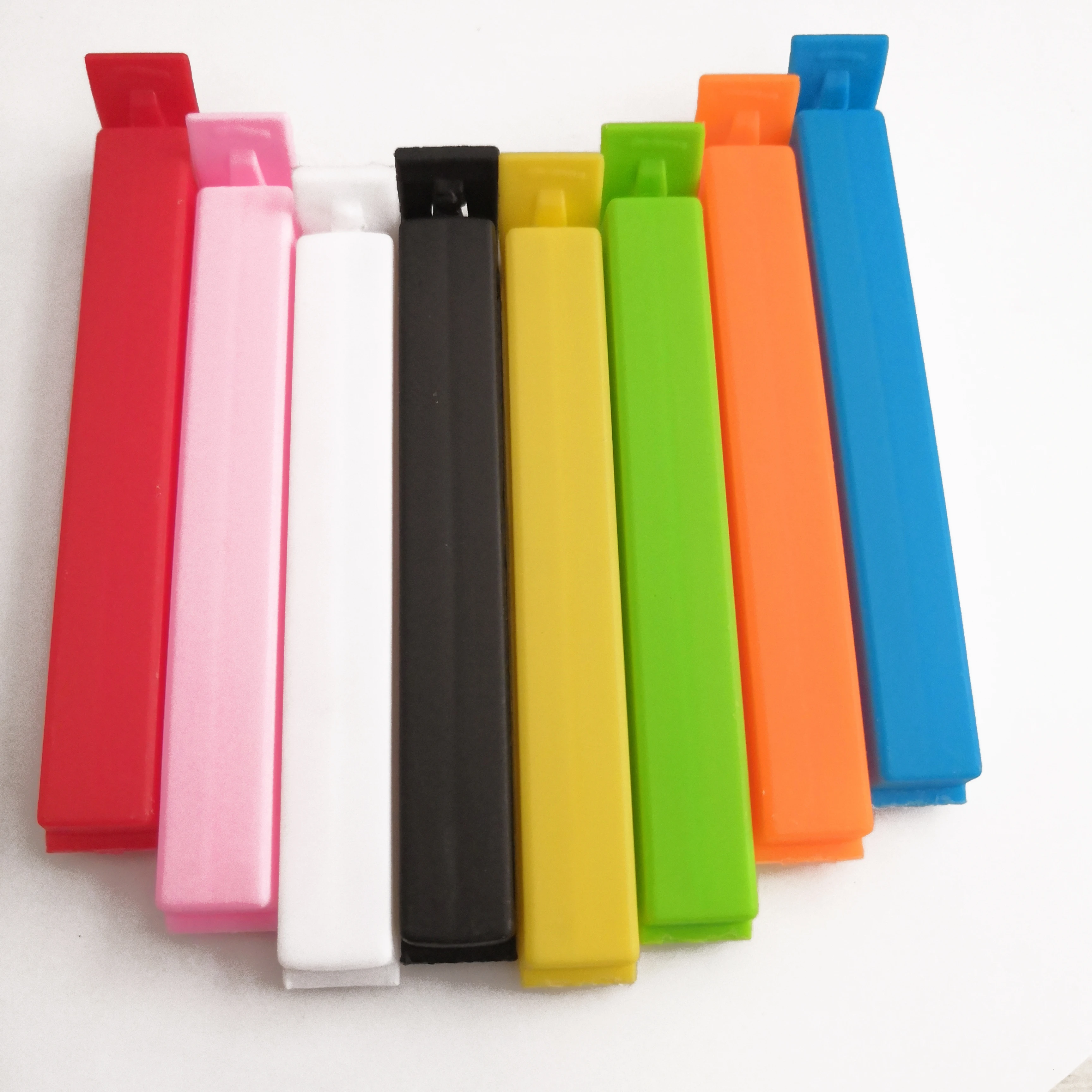
Plastic Colorful Food Bag Clips,Custom Logo Bag Sealing Clips 
