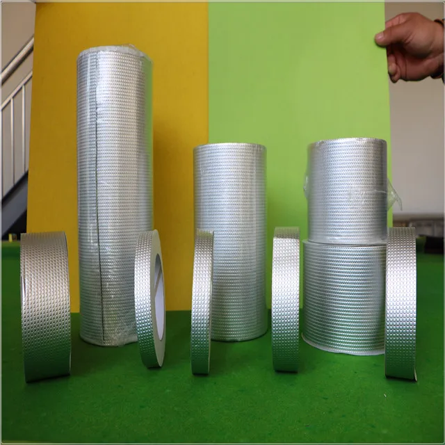 Strong Stickiness Aluminum Butyl Rubber Tape for Window Boat and Pipe Sealing