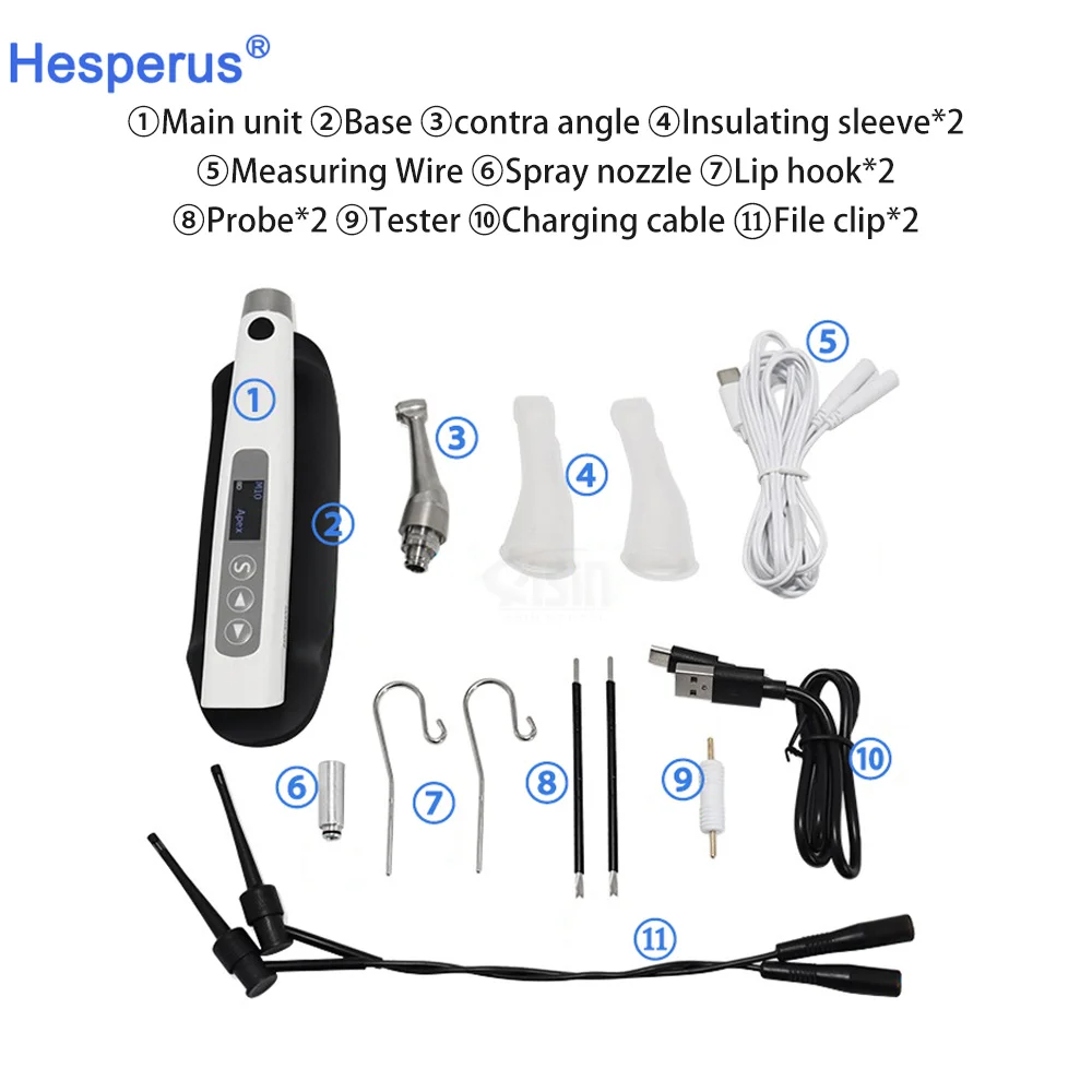 Dental Wireless Endo Motor Built In Apex Locator Root Canal Treatment Reciprocating 360 degrees Adjustable Handpiece dental tool