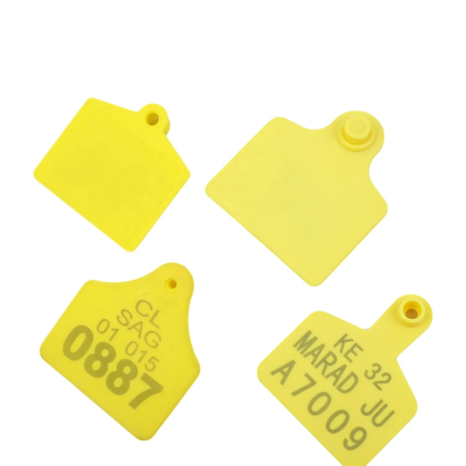 CMRFID UHF RFID z type ear tag applicator Animal identification Tags Plastic Cow Pig Sheep Rfid Cattle Ear