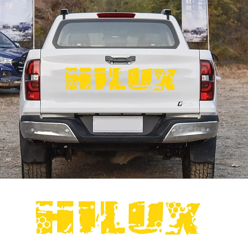 Toyota Hilux Vigo Revo Truck Stripes Style Vinyl Door Side Decals Pickup Decor Car Sticker Covers Auto Tuning Accessories