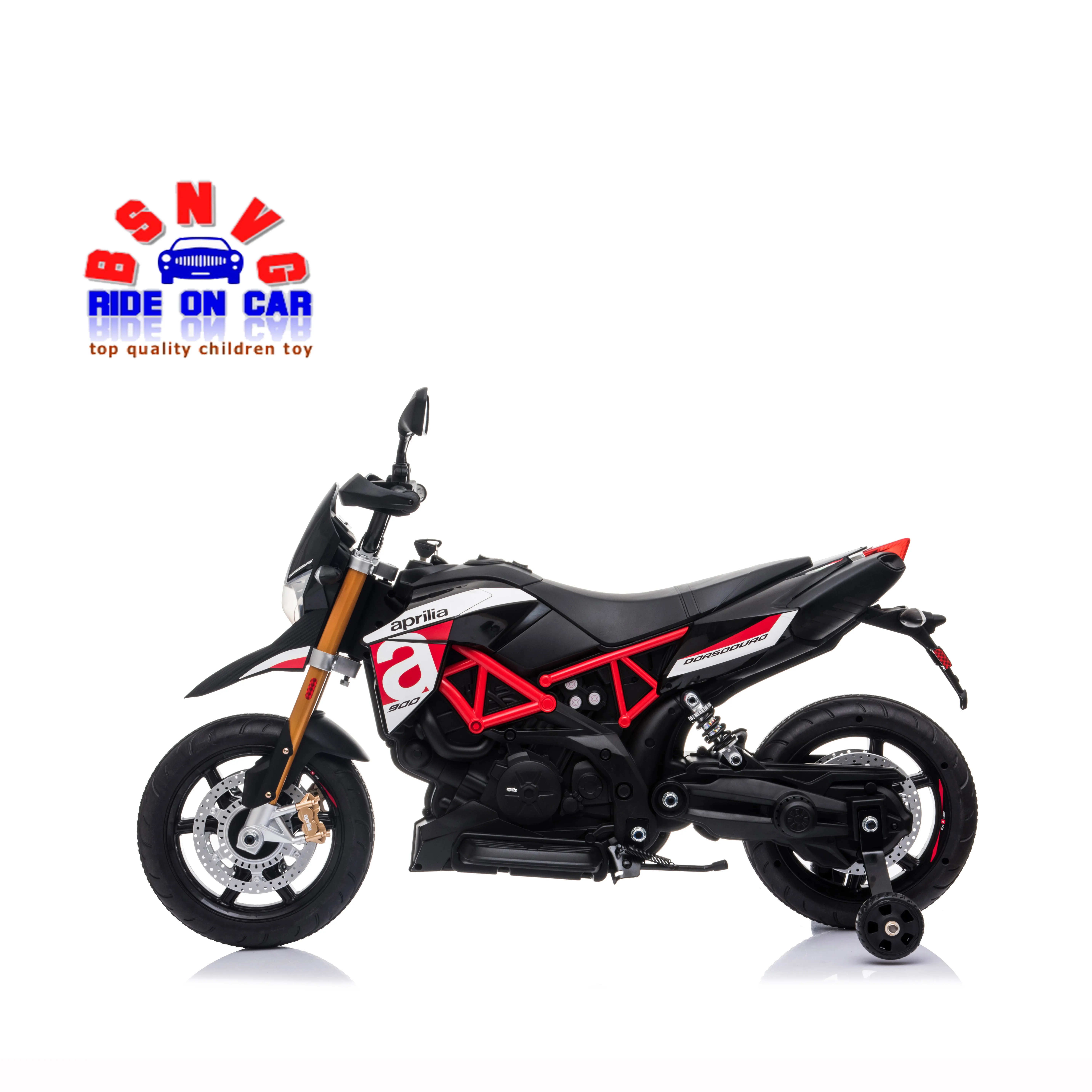 Licensed Aprilia Dorsoduro Kids Electric Ride On Racing Motor 2019