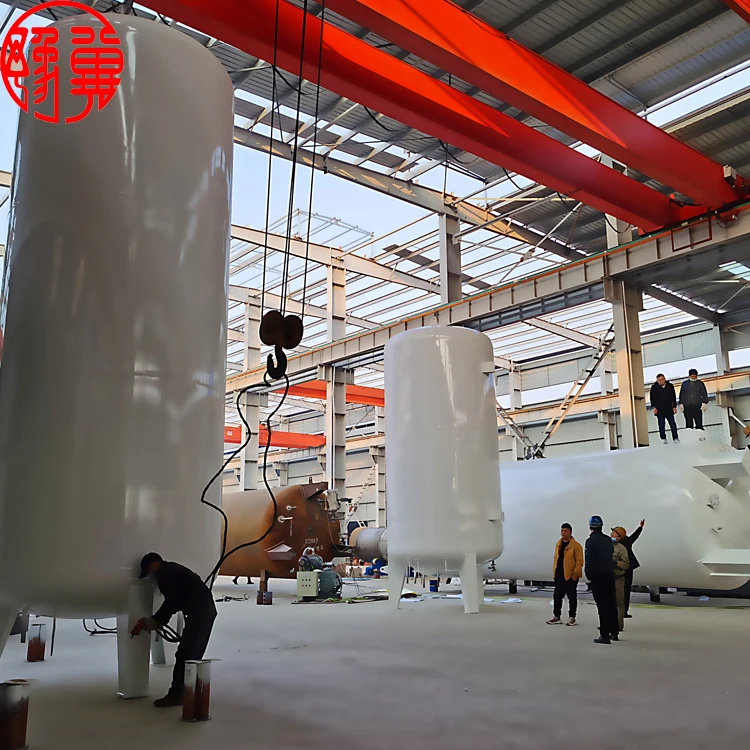 Резервуар для хранения азота 100 м3 Co2 криогенный резервуар жидкого газа 15
