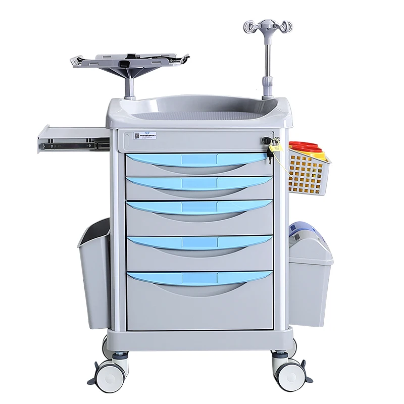 Factory wholesale high-quality luxury hospital rescue car self-priming slide rail shock absorption silent wheel ambulance